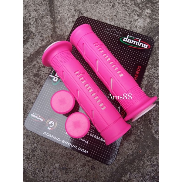 HANDGRIP GRIP WARNA PINK UNIVERSAL VARIASI MOTOR MIO BEAT VARIO NMAX NINJA PCX AEROX DLL