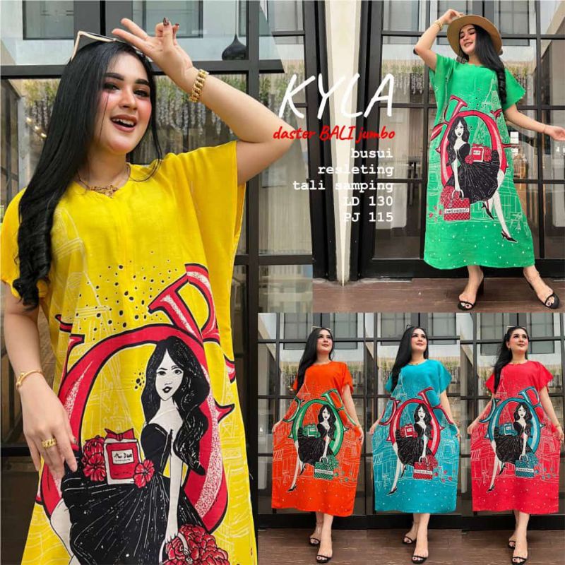 daster lowo jumbo bu tejo melanie resleting busui adem grosir batik pekalongan