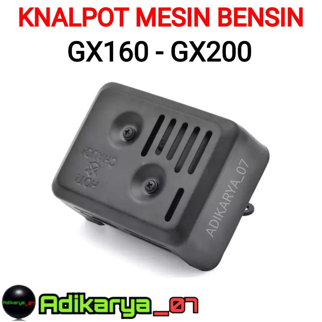 Knalpot GX160 muffler GX160 silincer GX160 GX200