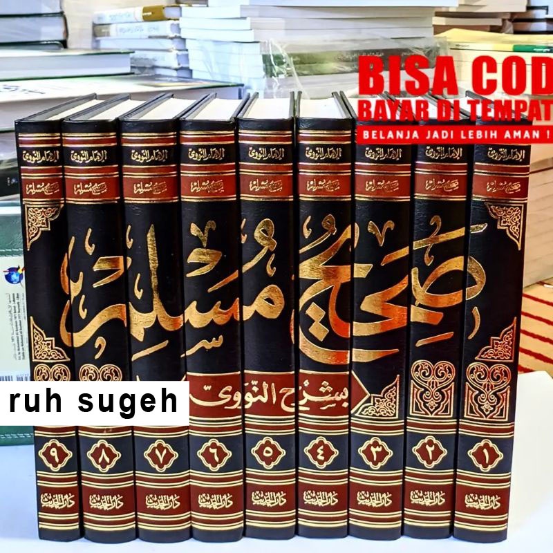 Jual Kitab Karya Imam Nawawi Syarah Shohih Muslim Jilid Darul Hadis Mesir Original Shopee