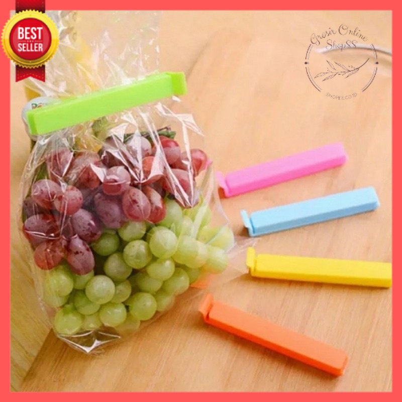 GOS C102 - Klip Plastik  Penjepit Makanan / Penjepit Kemasan Snack / Penjepit Plastik Clip Food