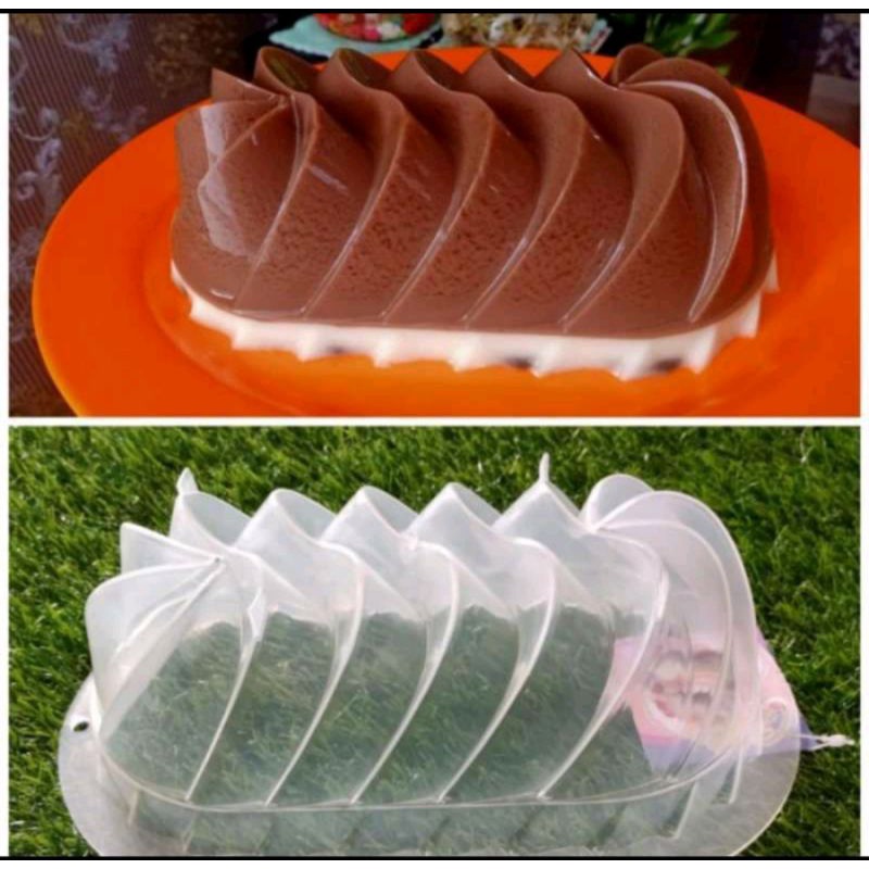 Cetakan Puding Ovale/Cetakan Agar Agar Bahan Plastik Pood grade