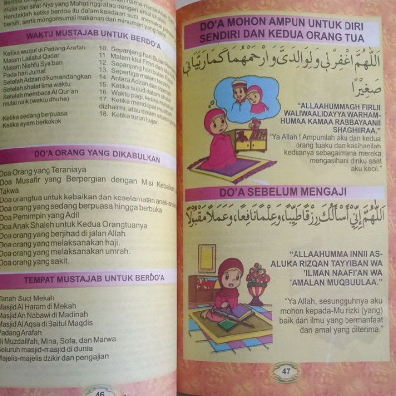 Buku Gemar Belajar Shalat Dan Berdoa Disertai Juz Amma / Sandrojaya