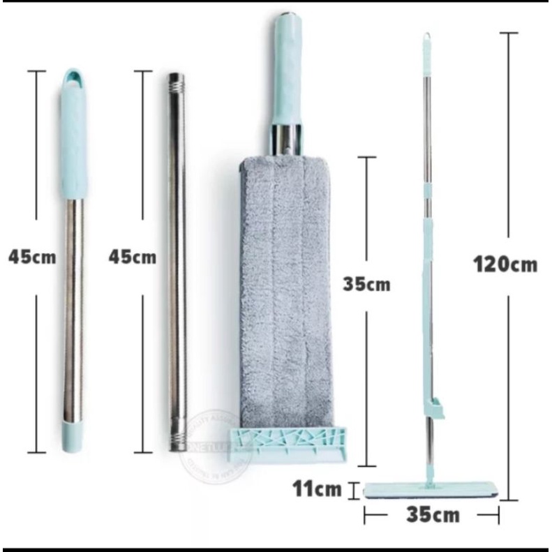 pel lantai mop otomatis peras alat pel Mop Lantai flat