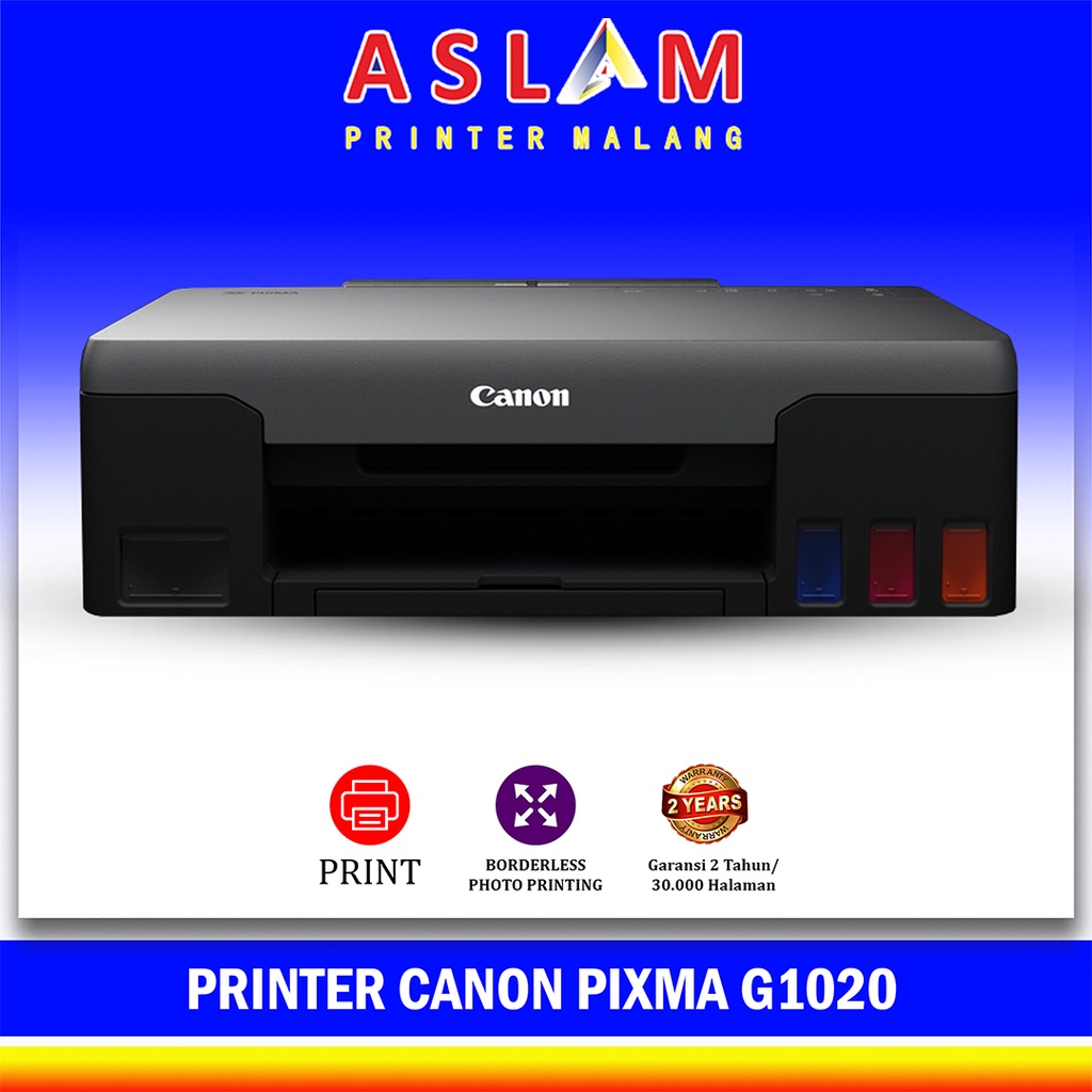 Jual PRINTER CANON PIXMA G1020 Canon Pixma Ink Tank Printer GI71