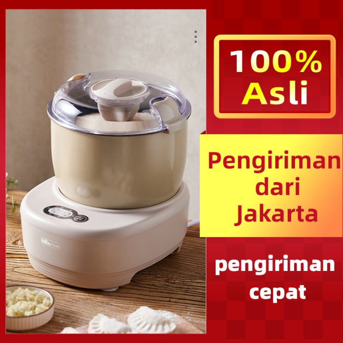 LAHOME Bear Pengaduk Adonan Nonstick 3.5L Mixer Adonan Kneader Mixer