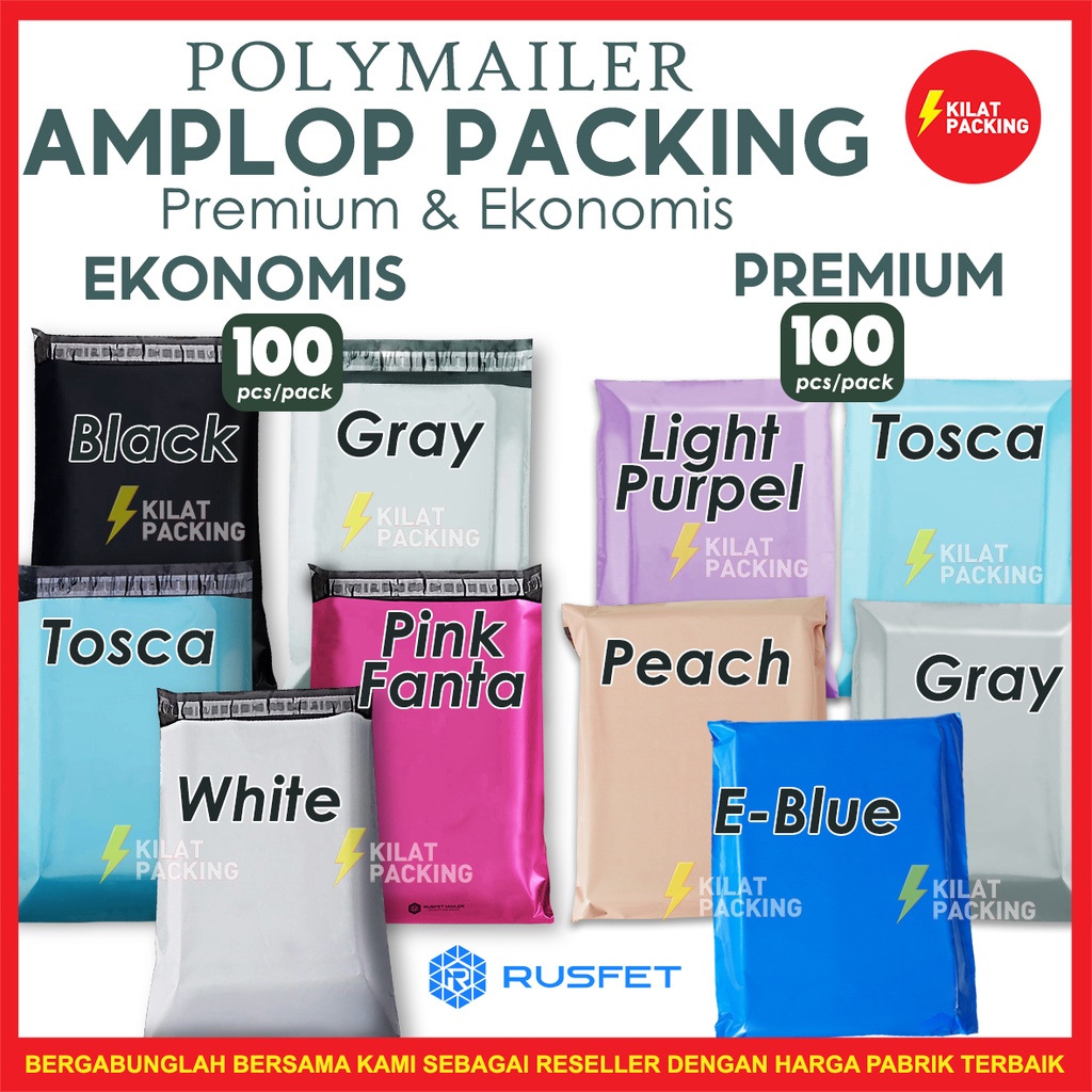 

Amplop Polymailer Packing Online Amplop Polymailer Polos Bungkus Kado / Pack