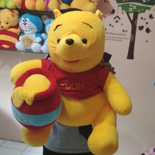 Boneka Winnie The Pooh Jumbo KBC TOYS standar mall