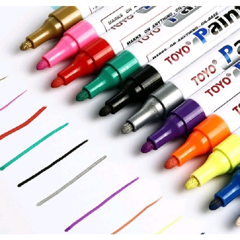 

SPIDOL BAN TAHAN AIR TOYO MARKER PAINT 100% ORIGINAL SPIDOL TOYO