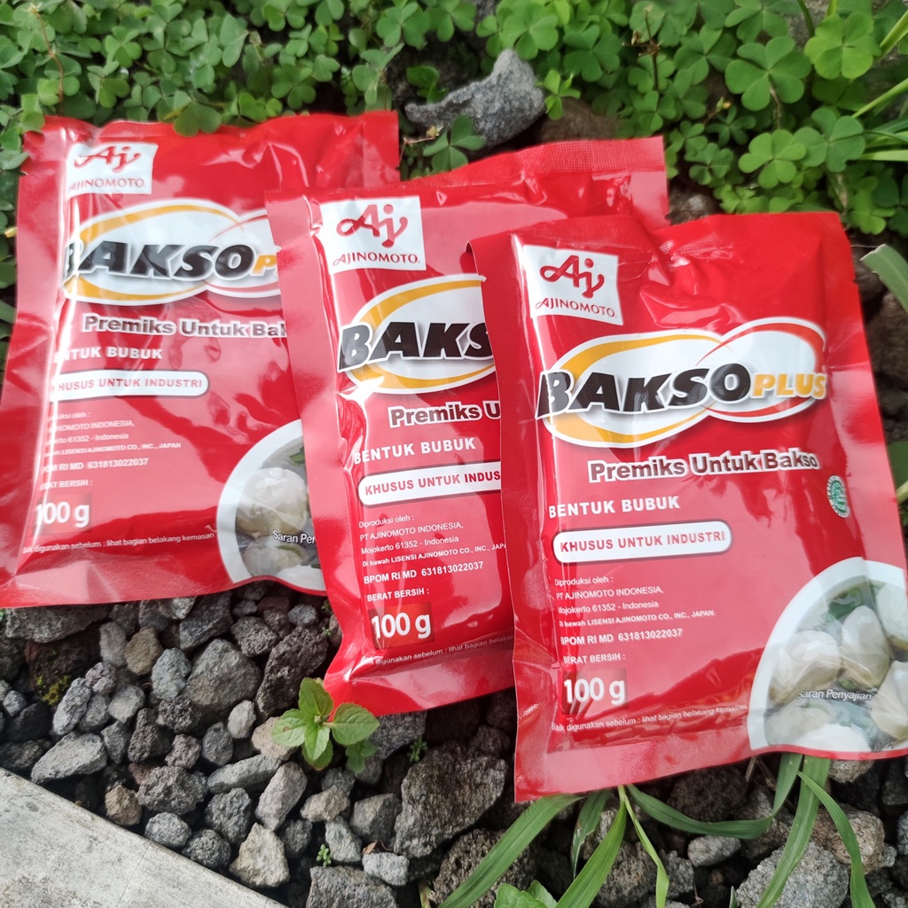 Jual Tepung Premiks Bakso Baksoplus Ajinomoto 100 Gram Bakso Plus