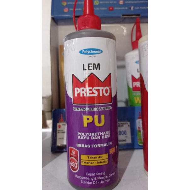 

Presto Lem Kayu Presto PU botol 650gr