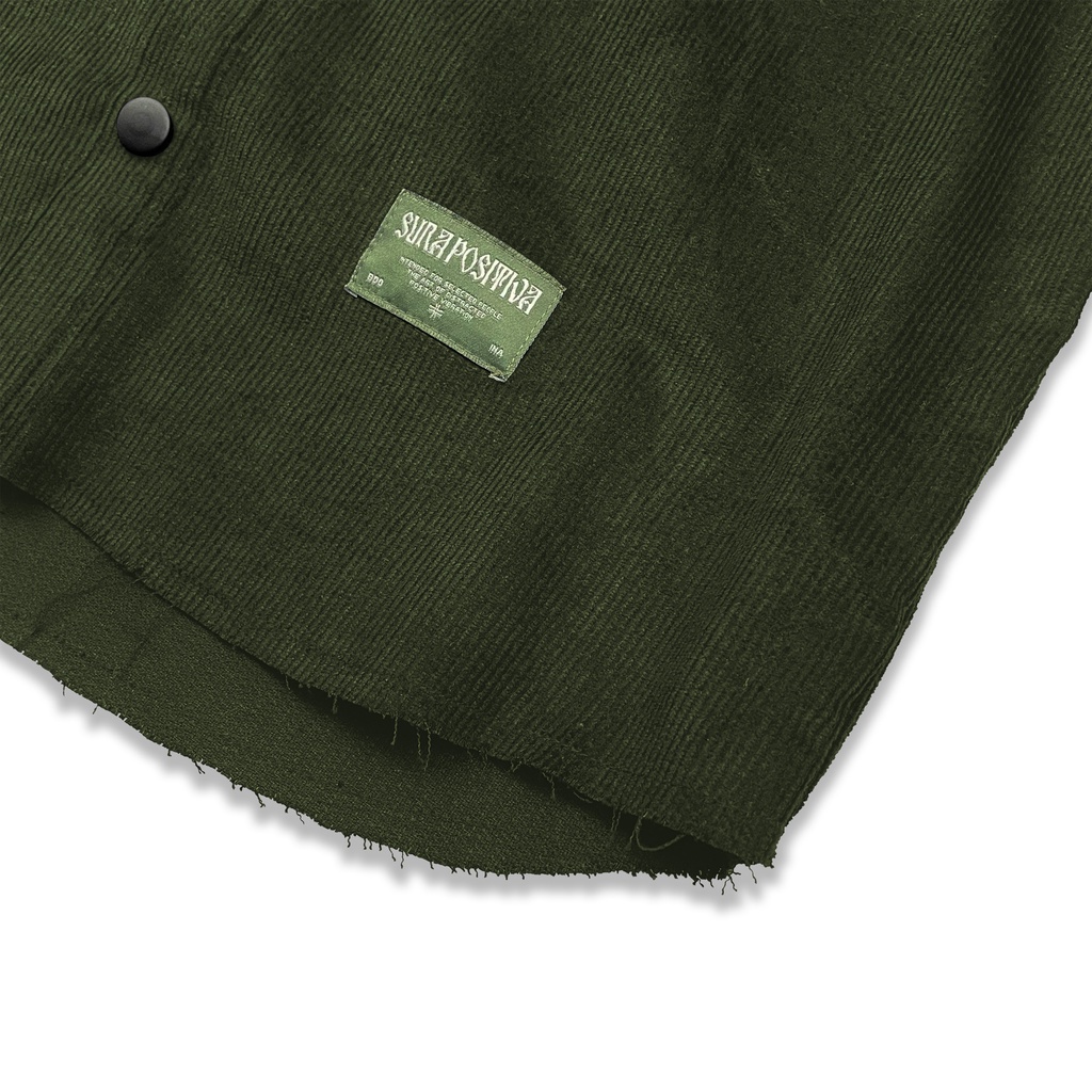 Sura Positiva - Shirt (Gragg) Corduroy Free Edge Olive