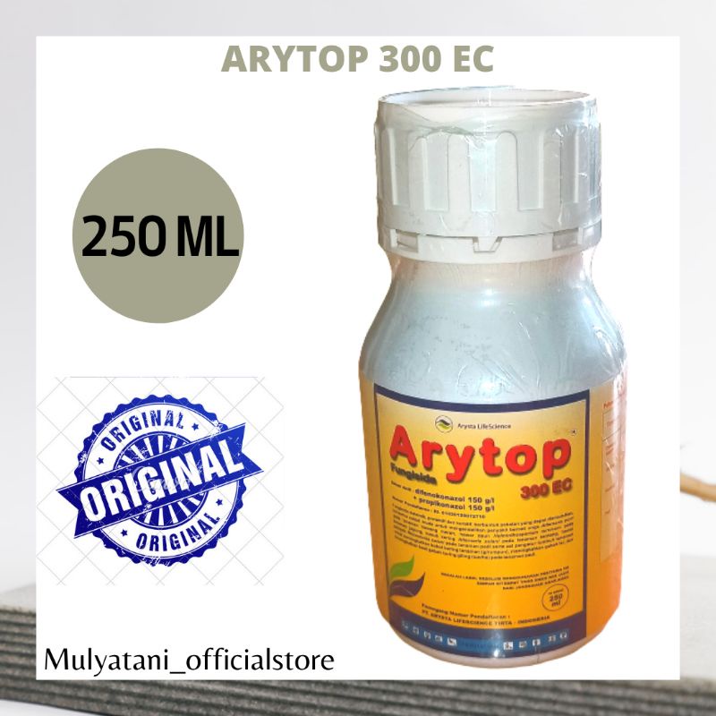 Arytop 300 EC Fungisida Protektif dan Sistemik 250 ML Original Kemasan Pabrik