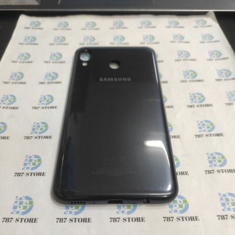 BACKCOVER SAMSUNG M20 M205F BLACK ORIGINAL BEKAS