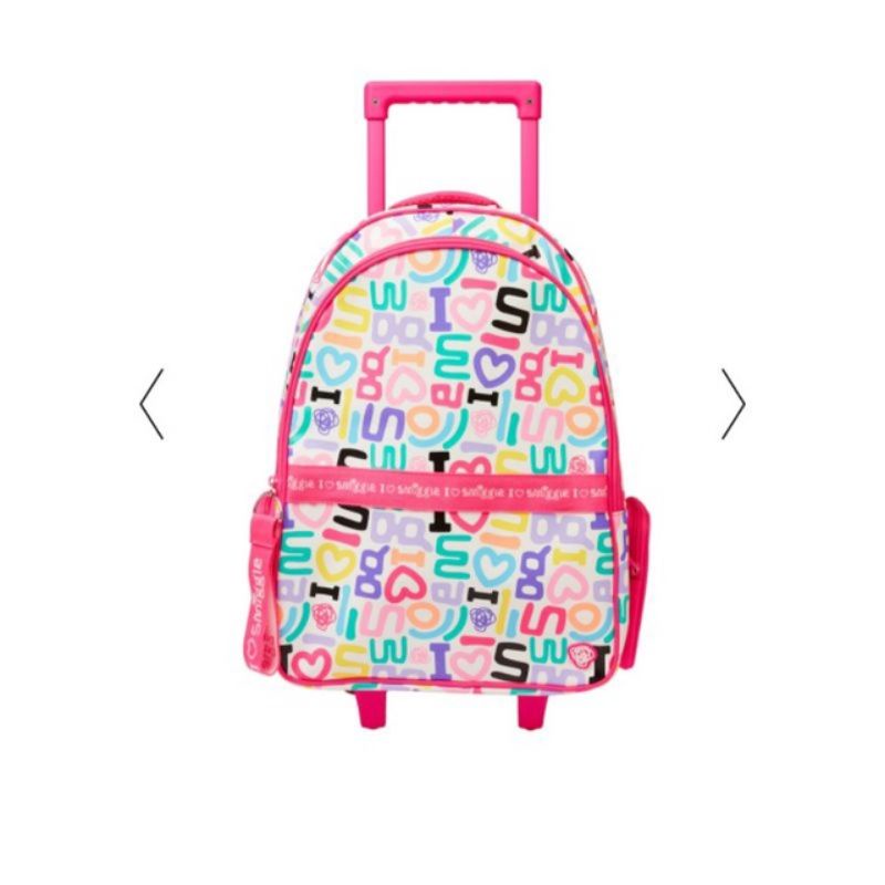 smiggle backpack troly