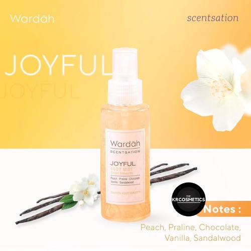 Wardah Scentsation Body Mist 100ml