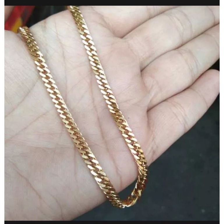 kalung motif rantai kalung titanium anti karat