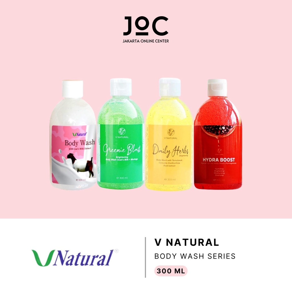 V Natural Brightening Body Wash