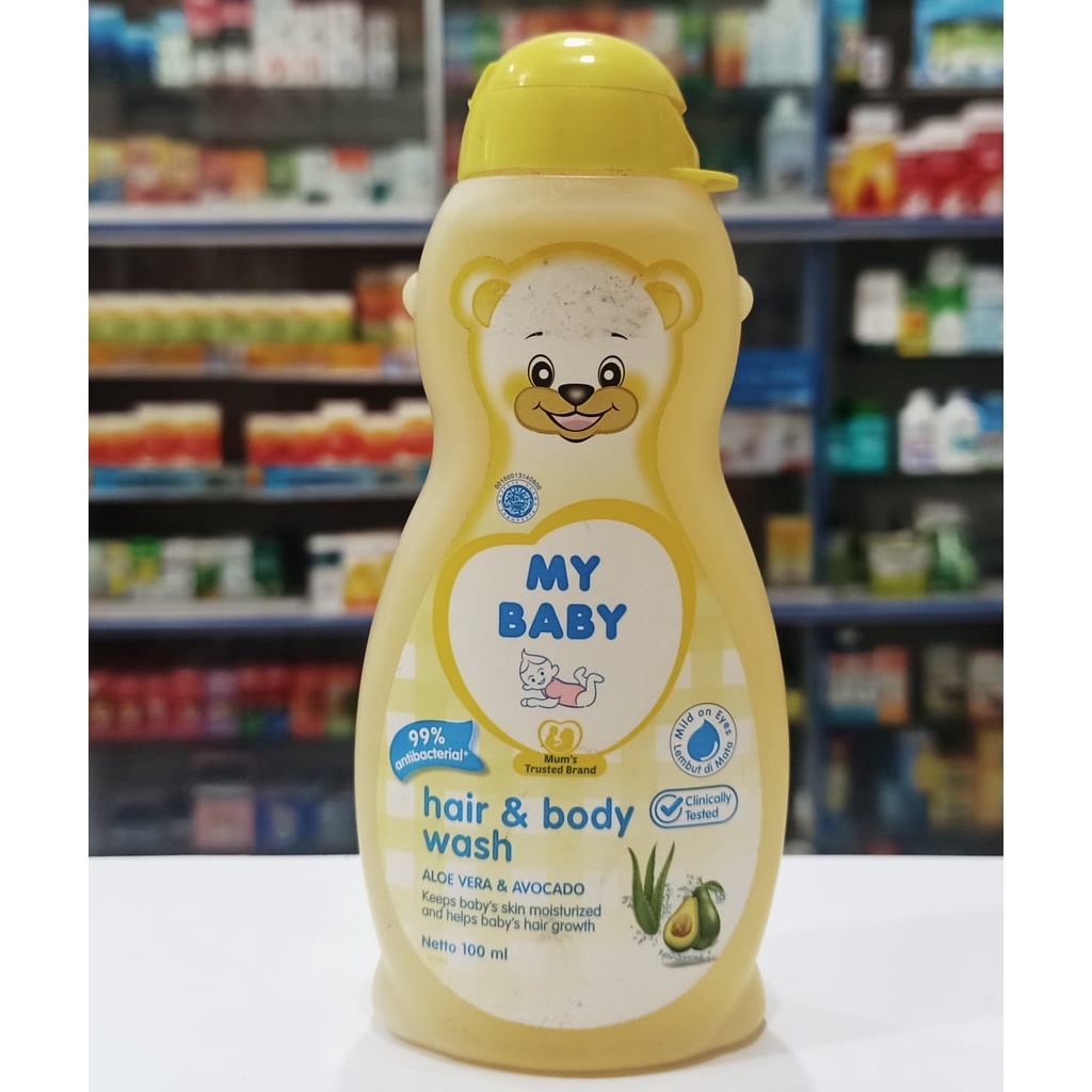 My Baby Hair and Body Wash 100 ml 2in1 Sampo dan Sabun Bayi