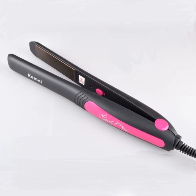 CATOKAN 2in1 KEMEI KM-328 HAIR STRAIGHTENER &amp; CURLY STYLING/ PELURUS PENGERITING