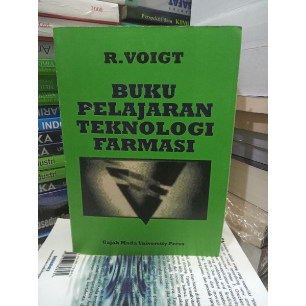 BUKU PELAJARAN TEKNOLOGI FARMASI - R VOIGT