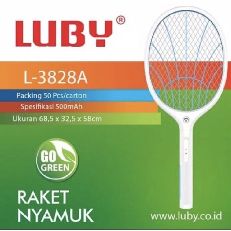 LUBY Raket Nyamuk L-3873