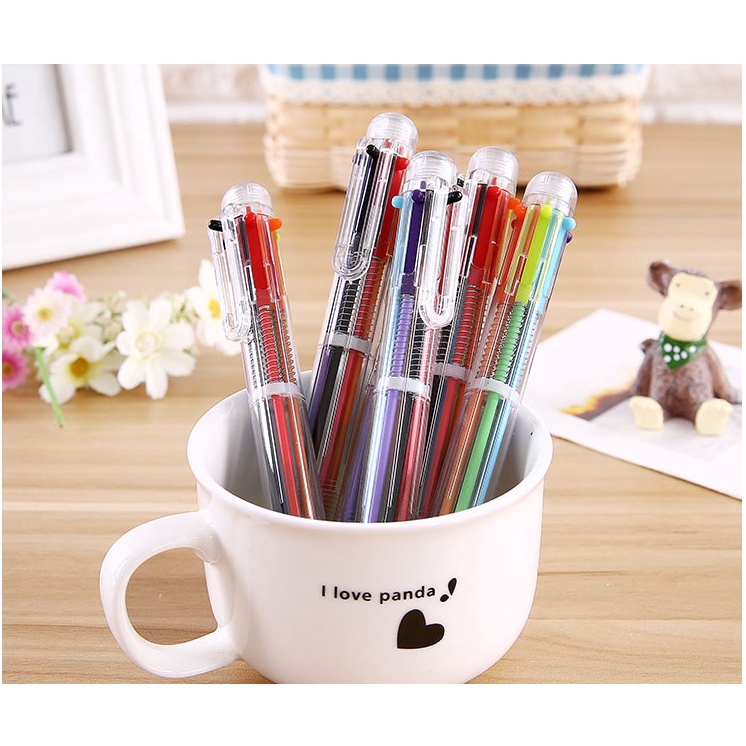 

PL88 Ball Pen Ballpoint Pulpen Pena 6 Warna Colors