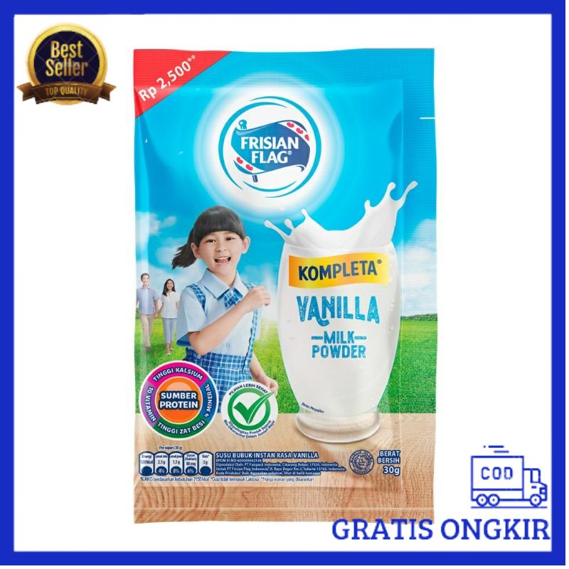 

FRISIAN FLAG KOMPLETA VANILLA 30GRAM -Terlengkap-Termurah-Berkualitas