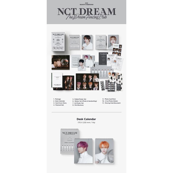 NCT DREAM - 2023 Season's Greetings (online POB)