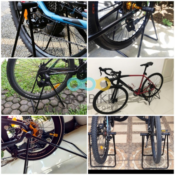 PADDOCK SEPEDA UNITED ST302 STAND DISPLAY SEPEDA LIPAT MTB STANDAR / PADDOCK SEPEDA UNITED ST302