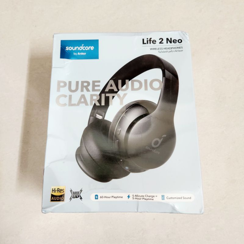 Anker Soundcore Life Neo 2 Headphones Wireless Garansi Resmi A3033