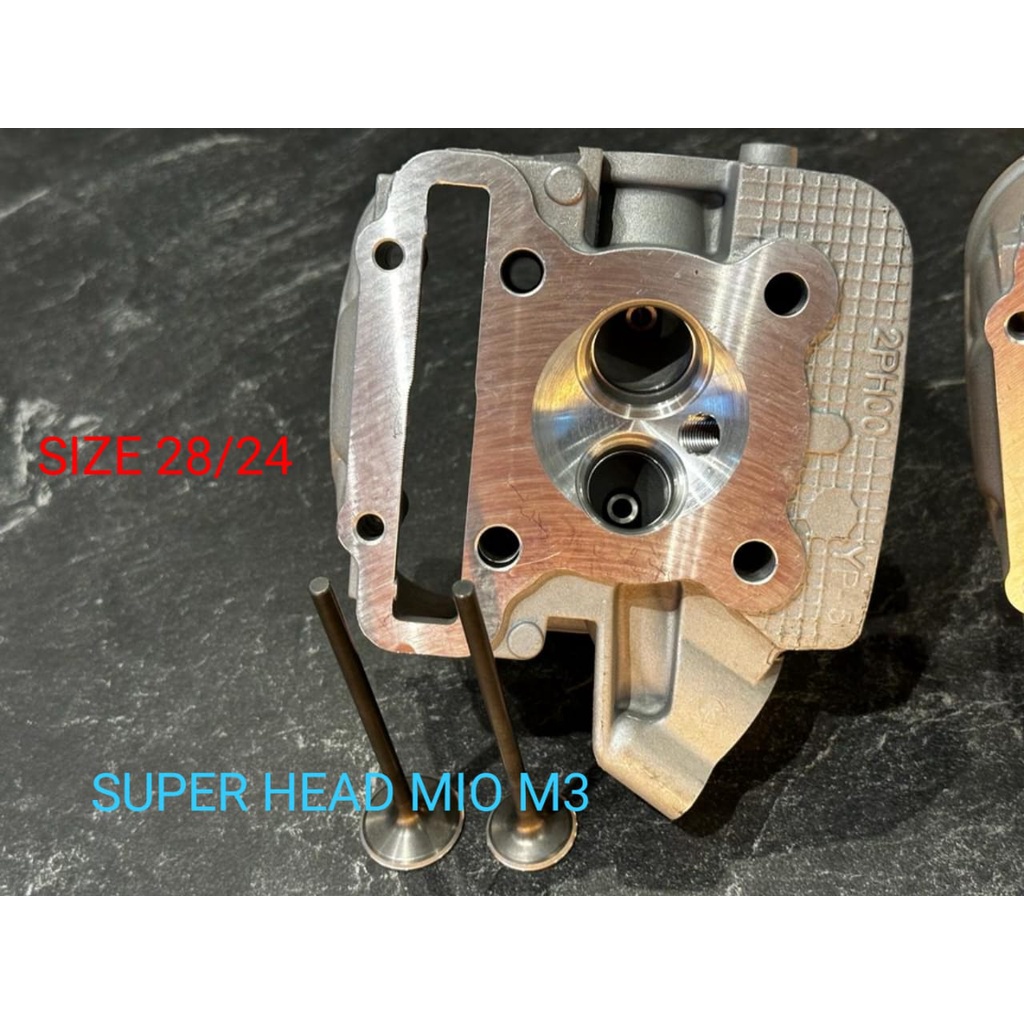 Promo 1117 BRT  Head mio M3  Fino 125  X ride 125 klep 28/24 Porting CNC