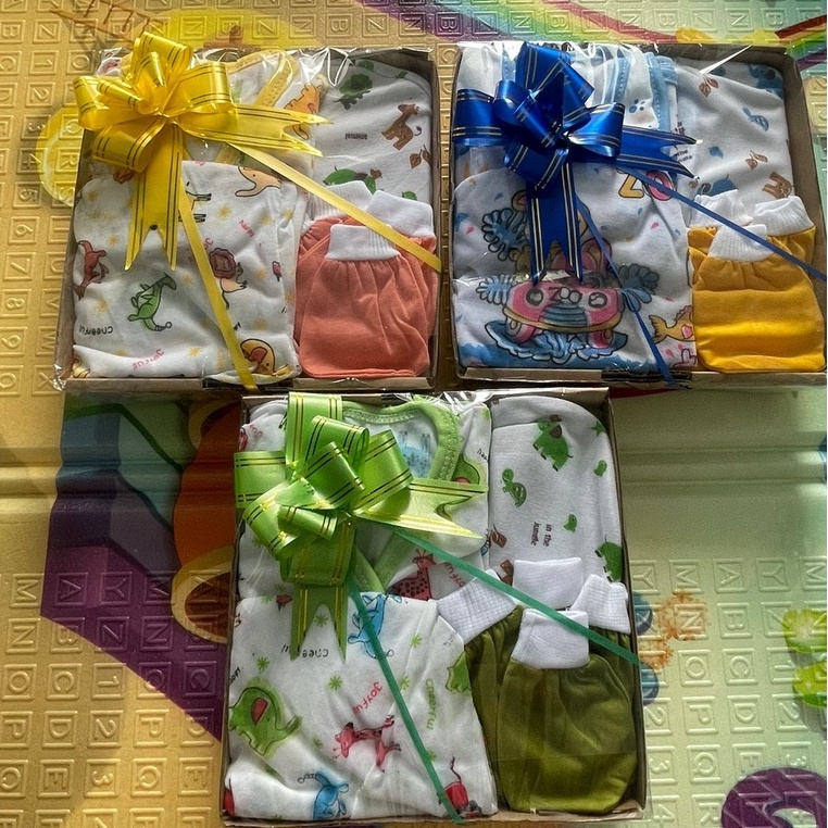 Kado bayi baru lahir / Baby Gift New Born / Perlengkapan bayi baru lahir/ Paket Parcel Bayi Murah/ Hampers Bayi Baru lahir / Hadiah Bayi / Baju Bayi 06