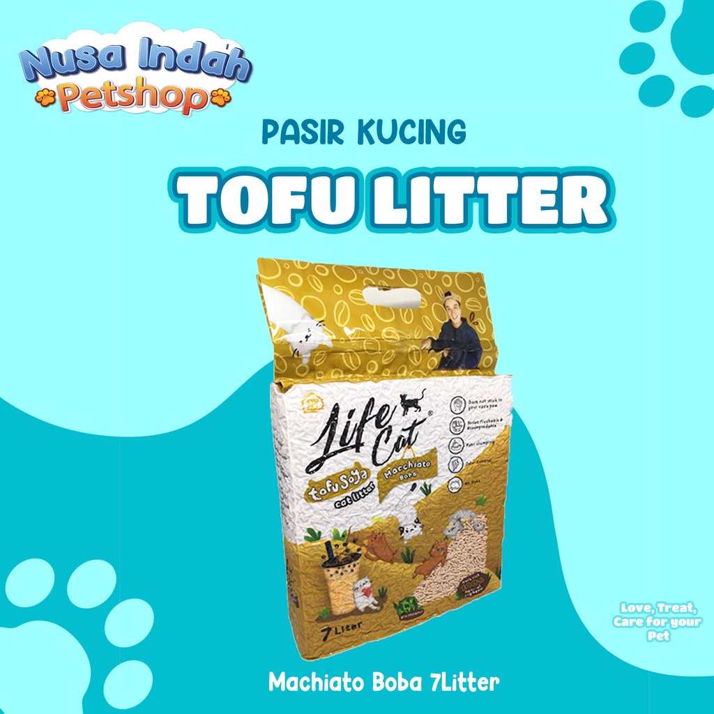 Jual Pasir Kucing Gumpal Wangi Tofu Life Cat L Kg Shopee Indonesia