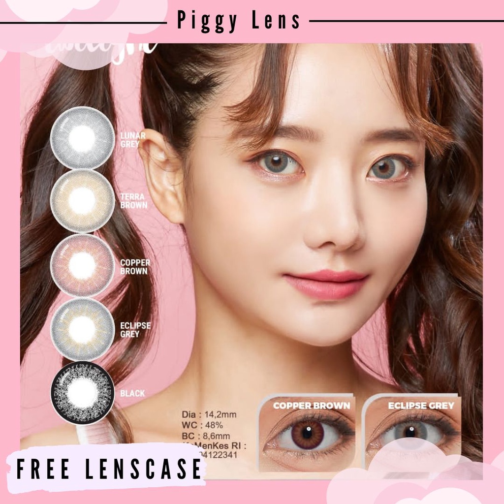 SOFLENS TWILIGHT by IRISHLAB DIA 14.2MM NORMAL &amp; MINUS 0.50 s/d 2.50 +FREE LENSCASE