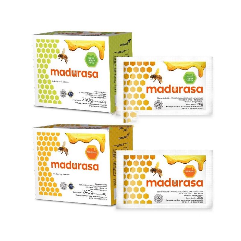 

MADURASA SACHET isi 12sachet RASA ORIGINAL/JERUK NIPIS