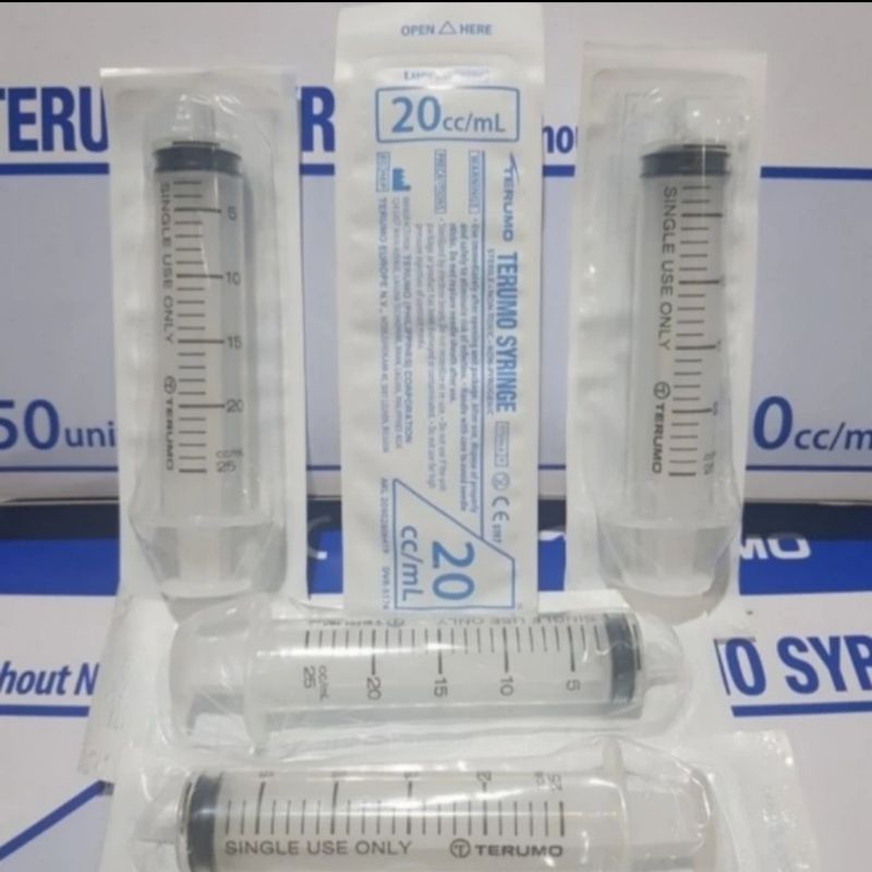 Spuit 20cc Terumo Syringe 20ml