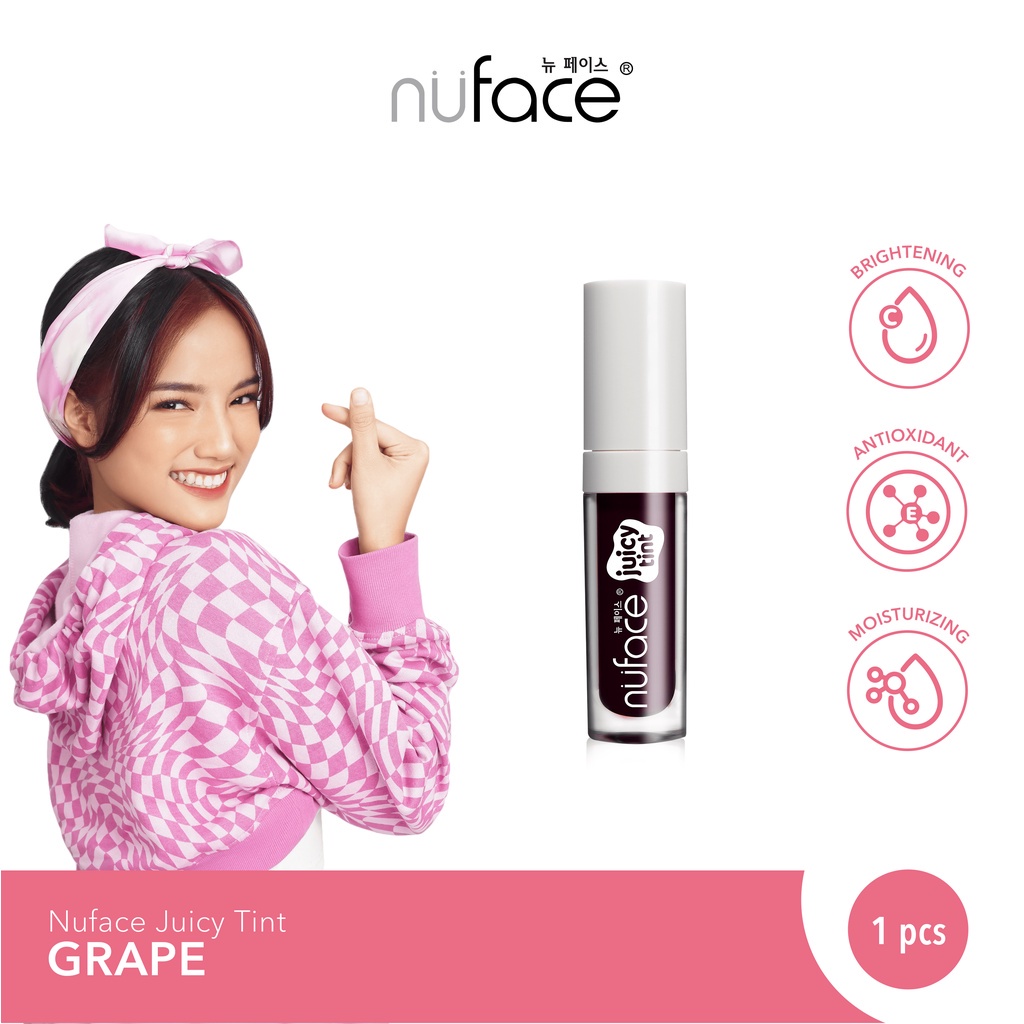 Nuface Juicy Lip Tint Tahan Lama - Nuface Lip Tint