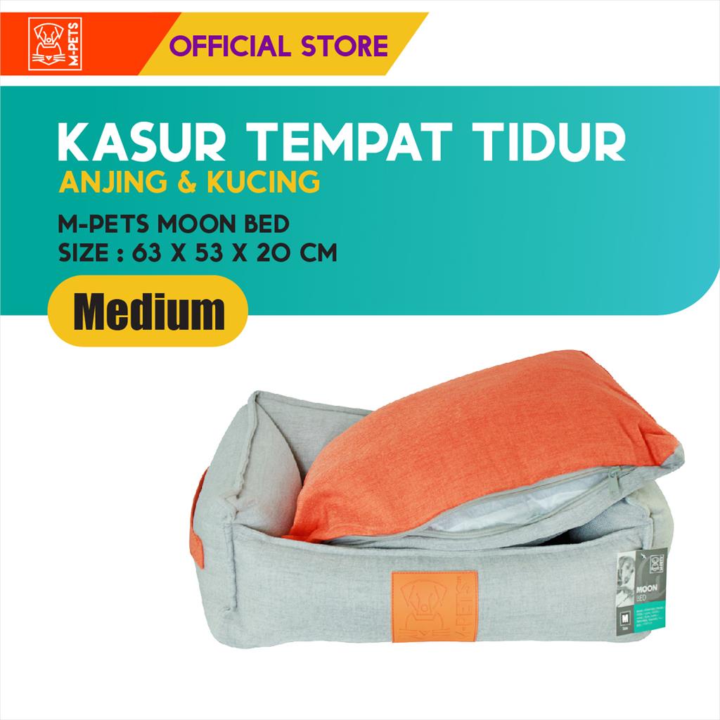 M-Pets Moon Bed Size M / Kasur Tempat Tidur Kucing Anjing