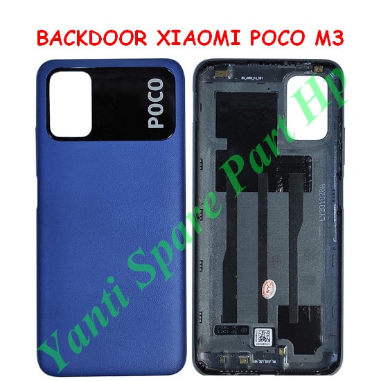 Backdoor Tutup Belakang Xiaomi Poco M3 Original New