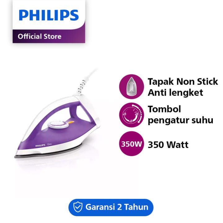 Setrika Baju Kering Philips GC122 Terbaru