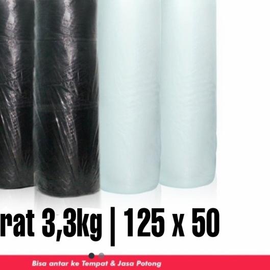 

Bubble Wrap No Brand 125 cm x 50 Meter 3,1 kg - Hitam, 2,7 kg