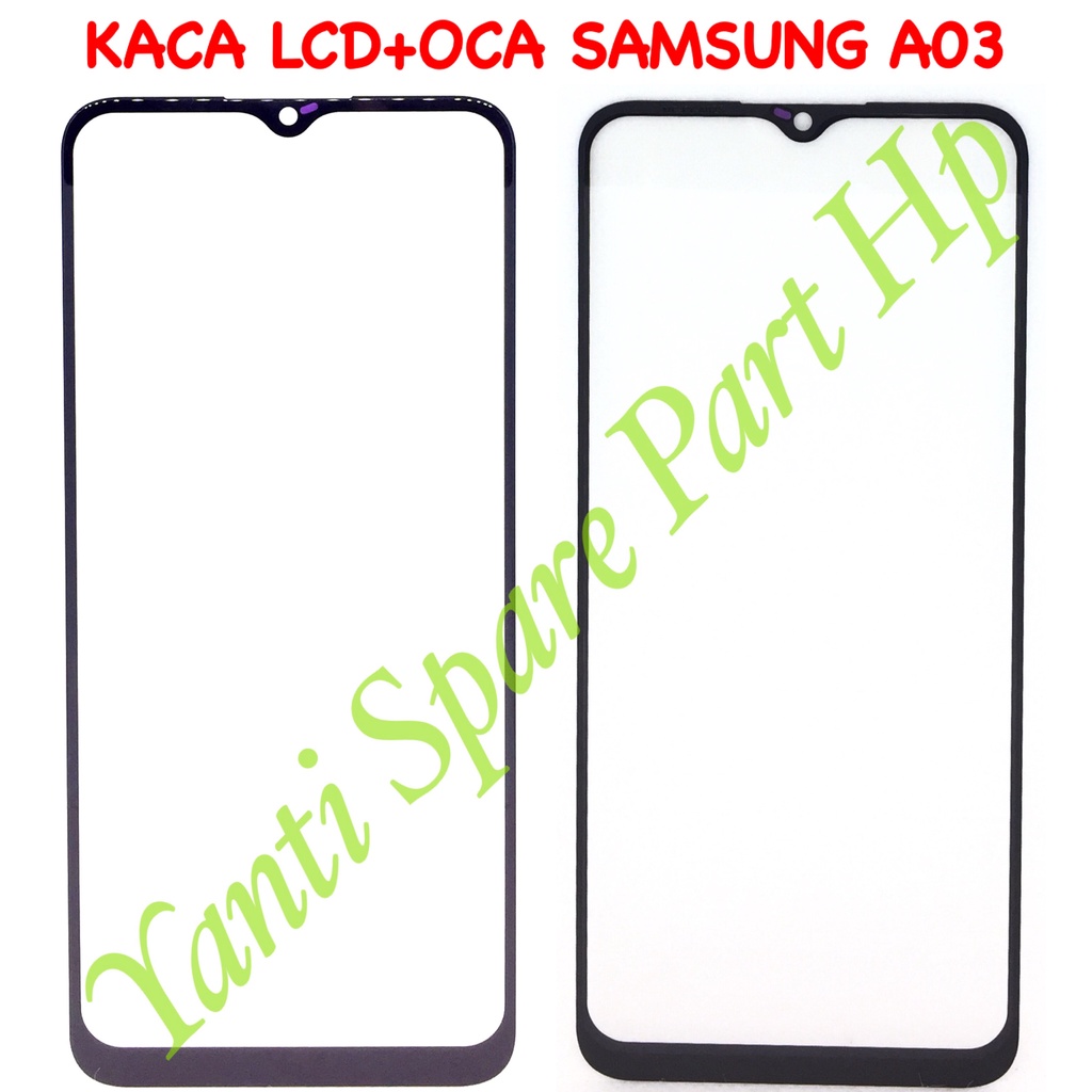 Kaca Lcd Plus Oca Samsung A03 A035 Original Terlaris New