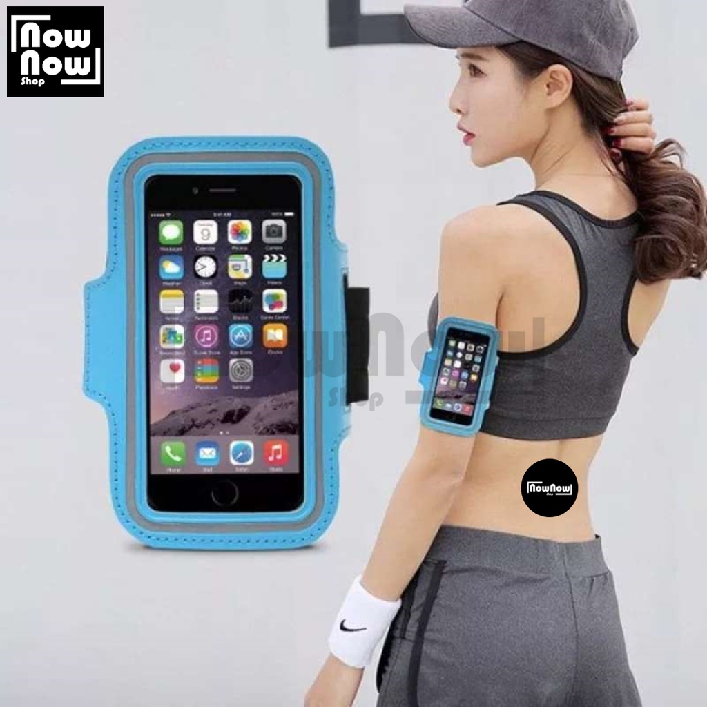 ARMBAND Handphone Waterproof Sport Case Sarung Lengan Holder HP Universal Serbaguna Jogging GYM FITNESS Gloves Cycling Bersepeda Olahraga Lari Marathon Running