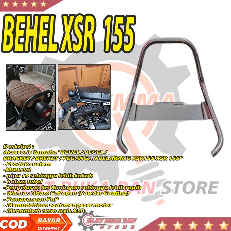 BEHEL BEGEL BRACKET  PEGANGAN BELAKANG XSR 155