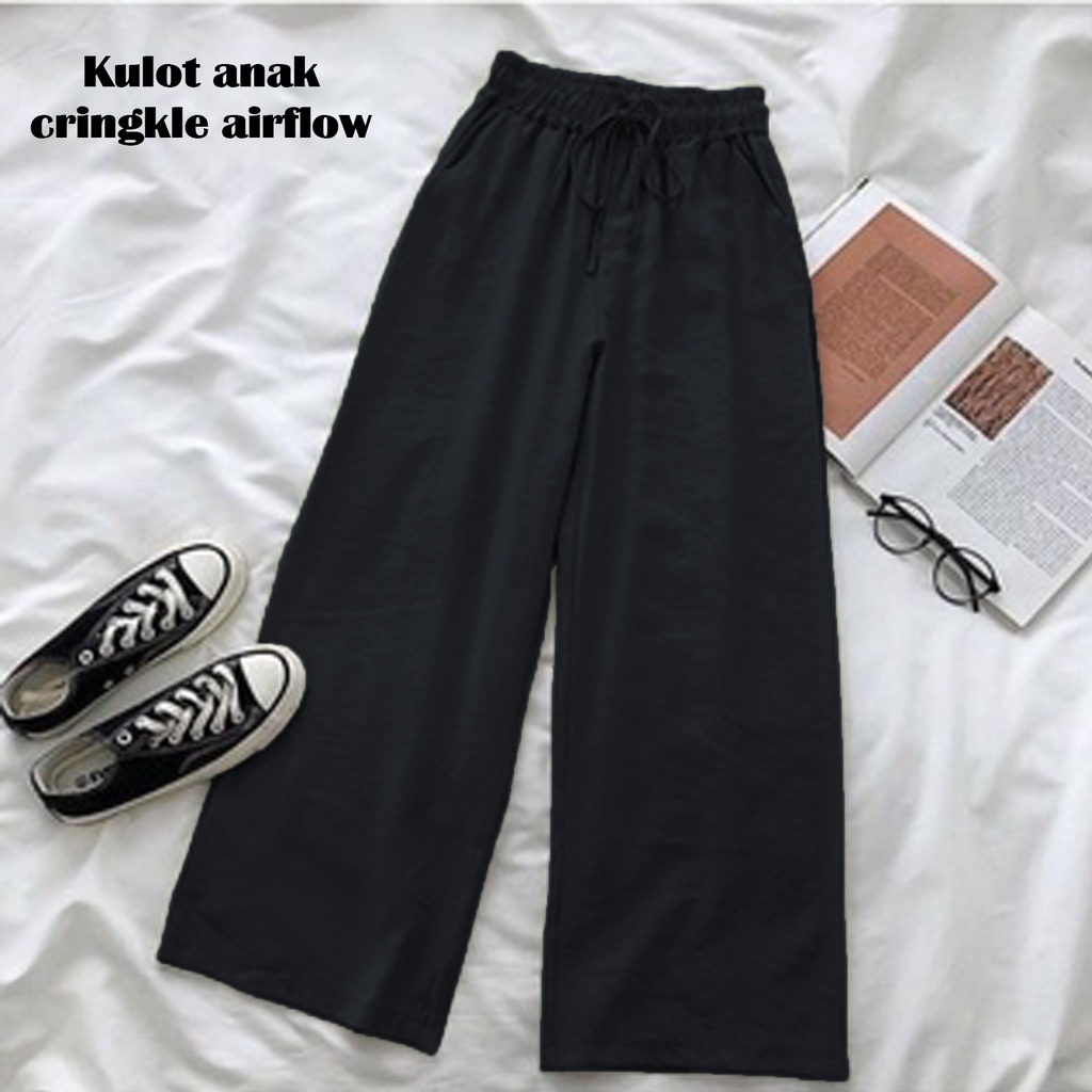 KULOT RAYON CRINKLE ANAK TANGGUNG 10-13 TAHUN/KULOT AERFLOW ANAK TERBARU