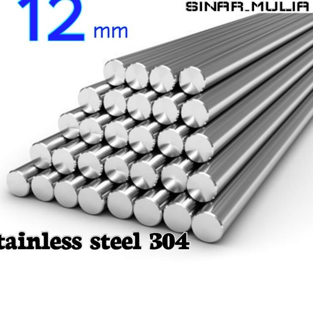 as / round bar 12mm stainless #304