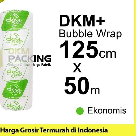 

Bubblewrap 125cm x 50m Plastik Bubble Wrap BENING BUBLE GREEN