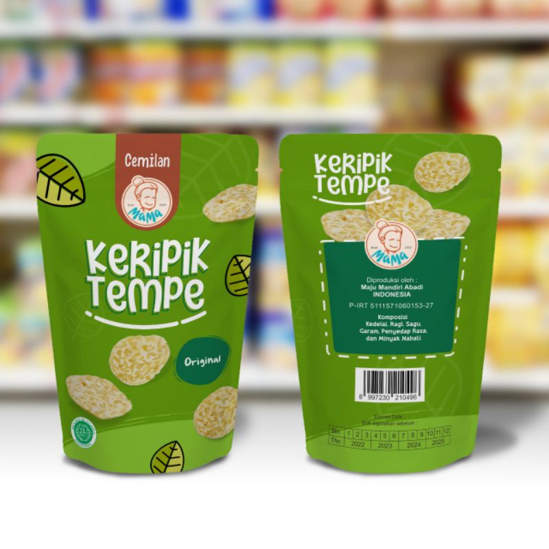

keripik tempe original MaMA