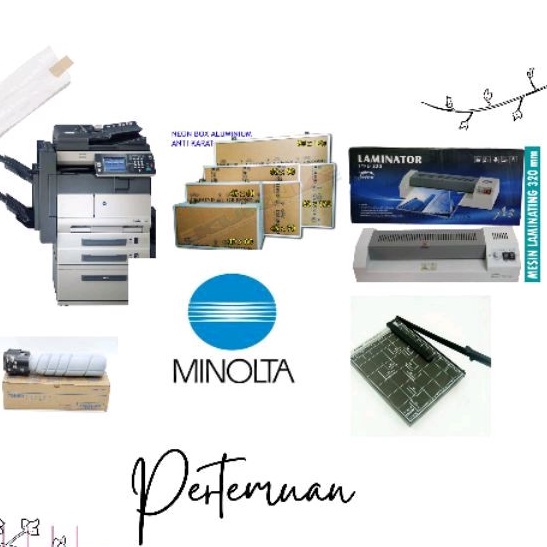 Paket Usaha Fotocopy Canon, Konica Minolta, dan Fuji Xerox